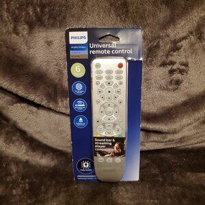 Philips Silver Universal Audio/Video Remote Control H51 for up to 6 Devices